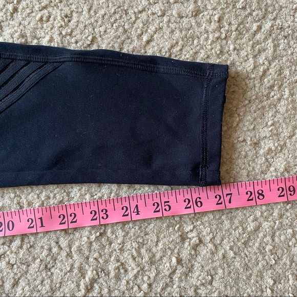 Black mesh panel detail leggings, size small - Picture 7 of 7